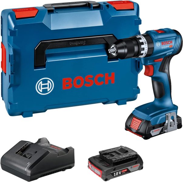Bosch Professional 18V System perceuse-visseuse à percussion sans-fil GSB 18V-45