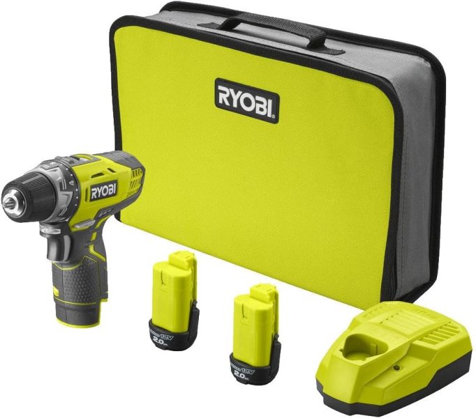 RYOBI Perceuse Visseuse Compacte 12V R12DD-220S