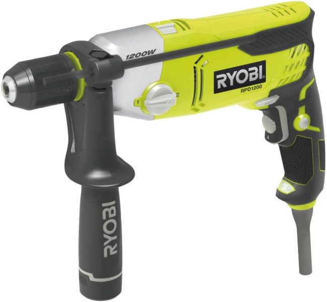 RYOBI Perceuse à Percussion 1200W RPD1200-K
