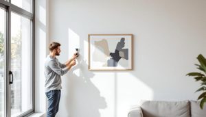 découvrez des astuces simples et efficaces pour accrocher un tableau sans percer vos murs, en préservant leur intégrité et en évitant les trous.