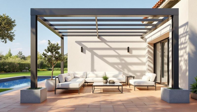 découvrez comment fixer une pergola sur votre terrasse sans percer grâce à nos astuces et solutions pratiques, pour une installation facile et sans dégâts.