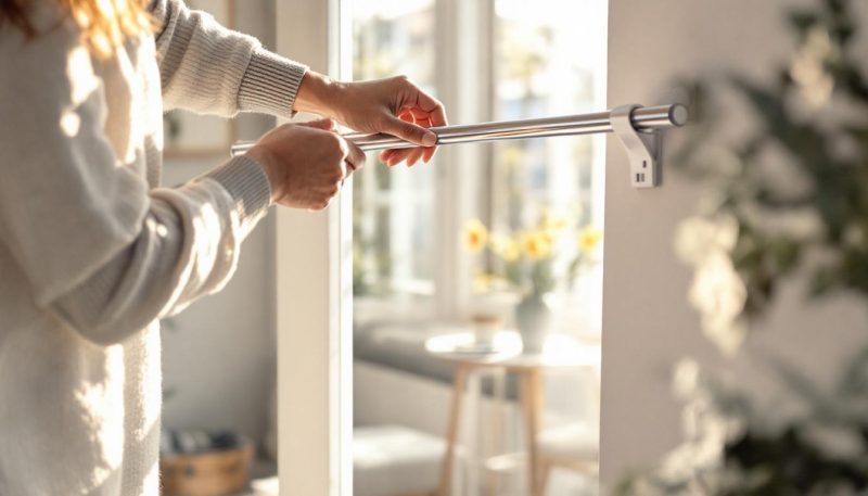 découvrez comment installer une tringle à rideau facilement et sans percer grâce à nos astuces simples et rapides. profitez d’une installation rapide sans abîmer vos murs.